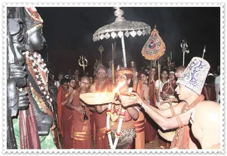 Deepam offering to Lord Kalabhairava - Lord of Time