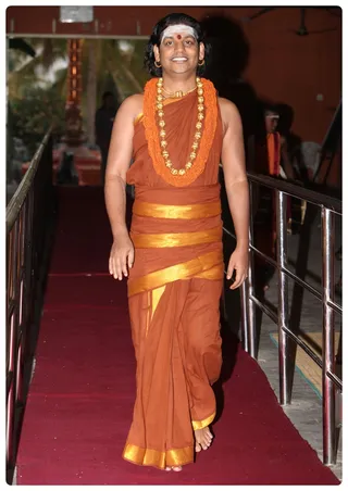 Swamiji Coming to Temple Early Morning