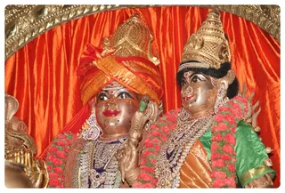 Sri Nithyanandeswara and Nithyanandeswari