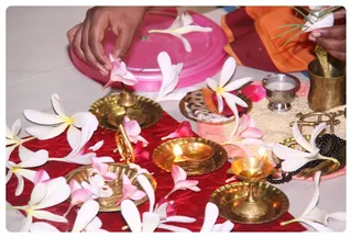 During Padhapuja