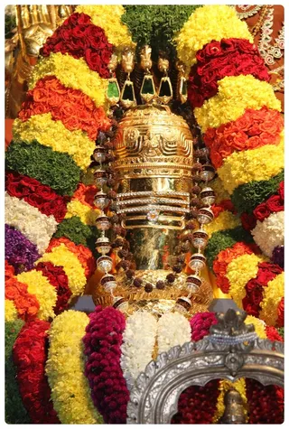 Swayambu Linga Beatifully Decorated