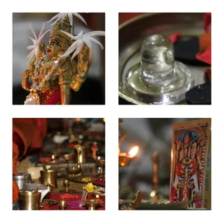 Paduka Puja In Progress