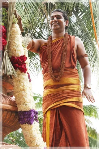 Ganesha Brahmotsavam Flag hoisting Ceremony