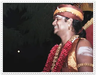 The beautiful full moon night on the auspicious occasion