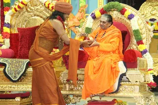 Sri Shanta Veera Swamiji's  Visit to Adheenam