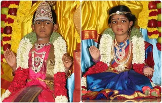 Gurukul Kids as Meenakshi Sundereswara.