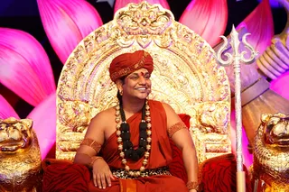 “Shaanthaaya Namaha, Shaantha Jana Priyaaya Namaha”! He is the lover of the peaceful people. “O Lord, the Peaceful”, and “O Lover of the Peaceful People”! And he is the most terrorizing god! When he lands, the way he is! But, I tell you, the centre is always eternal peace! I can see, even when he lands in the body, the periphery only is shaken; the centre is eternal peace – “Shanthaaya”.