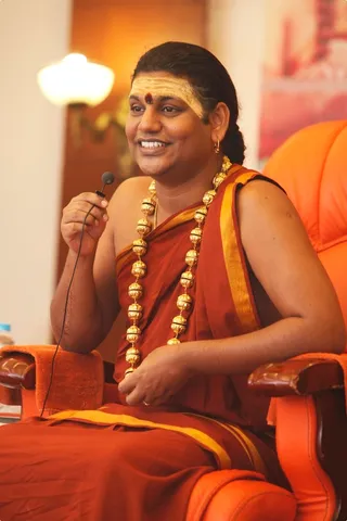 Swamiji during Inner Awakening Class