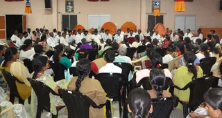 ajapa japa By Devotees in the evening