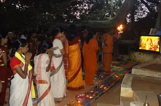 Arathi Starting of Padapuja