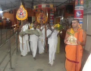 Traditional Ceremonial offerings from Arunachleswara temple