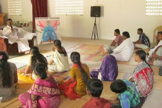 Nithya Dhyana Program Program Held in Salem Adheenam