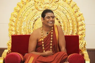Swami Nithyanandaji in Nithya Satsang