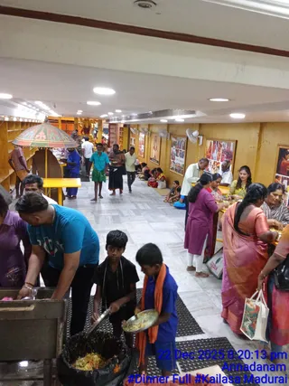 KAILASA Madurai On December 22, 2025
