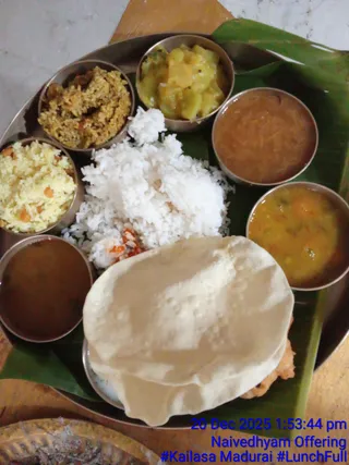 KAILASA MADURAI On December 20, 2025