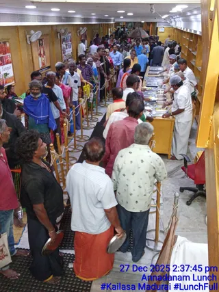 KAILASA MADURAI On December 27, 2025