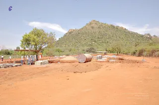 April 2008 - Making Of Kailaasa In Tiruvannamalai