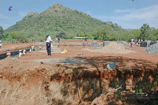 April 2008 - Making Of Kailaasa In Tiruvannamalai