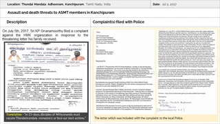 Thondai Mandala Aadheenam Persecution