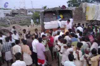 September 2006 - Sindhanur flood relief