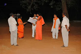 April 2008 - Making Of Kailaasa In Tiruvannamalai