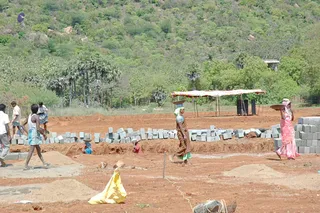April 2008 - Making Of Kailaasa In Tiruvannamalai