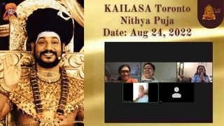 KAILASA TORONTO, CANADA on 8/24/2022