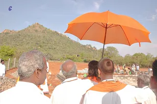 April 2008 - Making Of Kailaasa In Tiruvannamalai