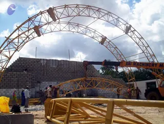 2005 - View-of-Ananda-Sabha-Construction