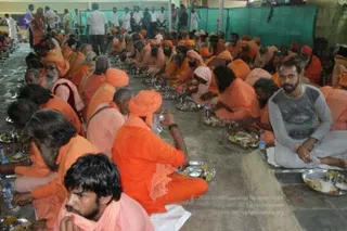 Annadhan during Nasik Kumbhamela 2015