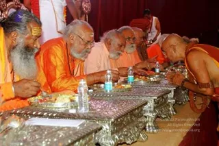Annadhan during Nasik Kumbhamela 2015