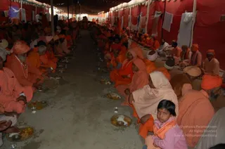 Annadhan during Allahabad Kumbhamela 2013