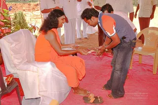 April 2008 - Making Of Kailaasa In Tiruvannamalai