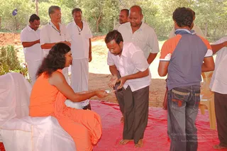 April 2008 - Making Of Kailaasa In Tiruvannamalai