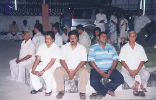 OCtober 6, 7, 8 2004 - 3 Mass Living Enlightenment Initiation conventions at Kancheepuram