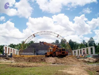 2005 - View-of-Ananda-Sabha-Construction