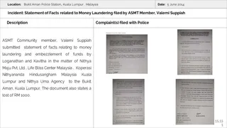 Malaysia Aadheenam Persecution