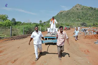 April 2008 - Making Of Kailaasa In Tiruvannamalai