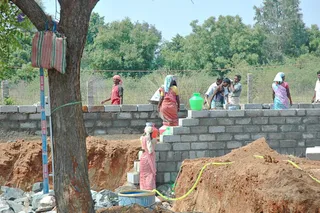 April 2008 - Making Of Kailaasa In Tiruvannamalai