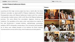 Madurai Aadheenam Persecution