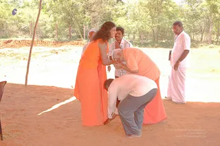 April 2008 - Making Of Kailaasa In Tiruvannamalai