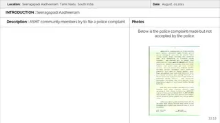Seeragapadi Aadheenam Persecution