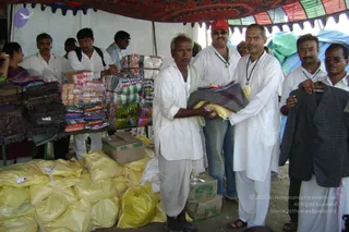 September 2006 - Sindhanur flood relief