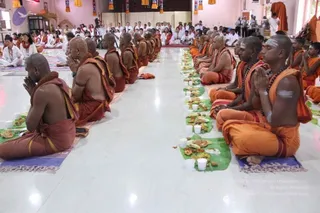Annadhan during Allahabad Kumbhamela 2013