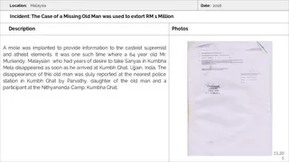 Malaysia Aadheenam Persecution