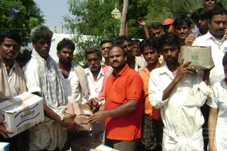 September 2006 - Sindhanur flood relief