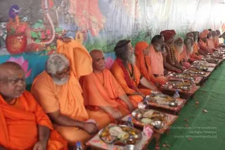 Annadhan during Nasik Kumbhamela 2015