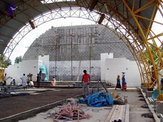 2005 - View-of-Ananda-Sabha-Construction