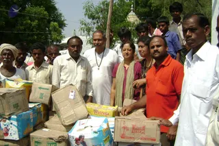 September 2006 - Sindhanur flood relief