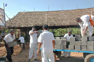 April 2008 - Making Of Kailaasa In Tiruvannamalai